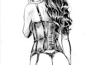 draw your dark fantasy nsfw characters