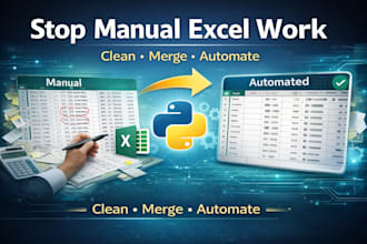 automate your excel or CSV tasks using python