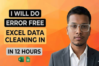 clean, format, merge, split excel data