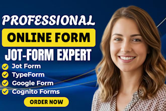 create jotform, google form, cognito form, typeform, online form, surveys