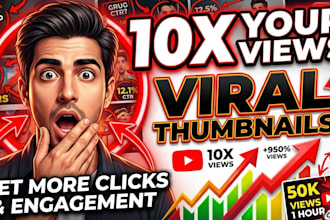 create high CTR youtube thumbnails that get more clicks