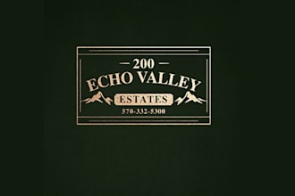 design very classy entrance community logo