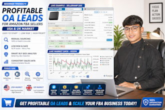 find profitable and low risk oa leads for amazon fba USA UK