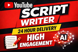write engaging youtube scripts using ai in 24 hours