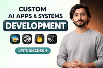 develop ai powered apps, chatbots and automation systems