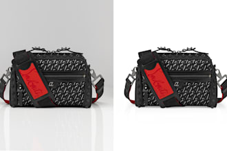accessories packshot and ecommerce image retouching