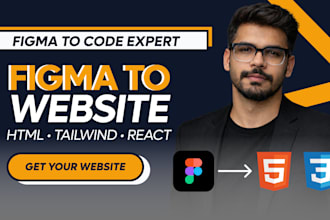 convert figma to html css, tailwind, figma to react js