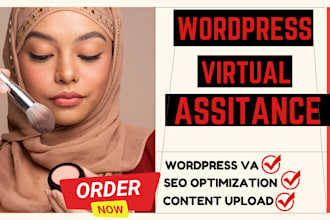 be fastest wordpress virtual assistant for any wp task content upload blogposts