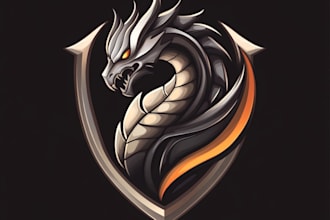 design a custom fantasy logo