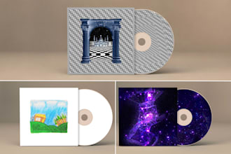 create artistic and ethereal album covers