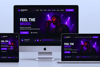 bandzoogle website music website merch store dj website artist epk band website