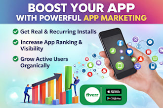 aso mobile app promotion or android game marketing