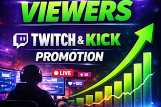 kick channel kick followers kick promotion