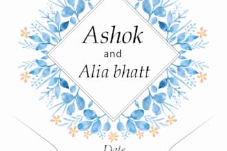design beautiful,wedding,birthday,event invitation cards