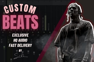 produce a custom rap beat for you