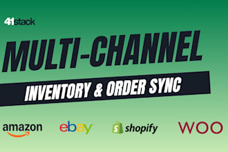 build inventory sync for amazon, ebay and shopify