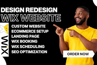 build wix ai website design wix website redesign design redesign wix website