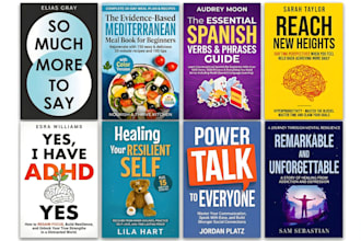 design minimalist nonfiction book cover and ebook cover design for amazon KDP