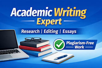 provide professional academic research, editing and study support