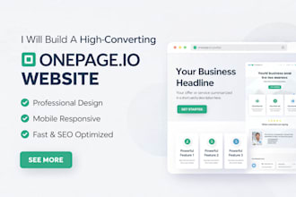 do onepage io website development