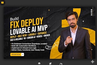 fix deploy lovable replit bolt lovable supabase rocket new v0 cursor ai base44