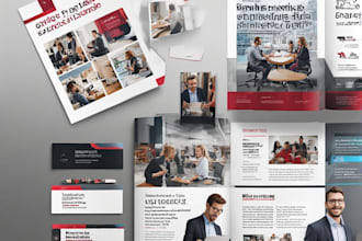create unique fashionable professional branding