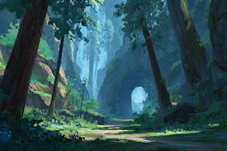 do environment concept art