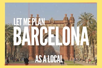 plan your full trip to barcelona