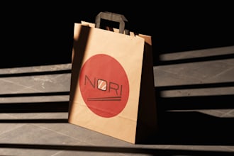 design a modern minimalist restaurant logo