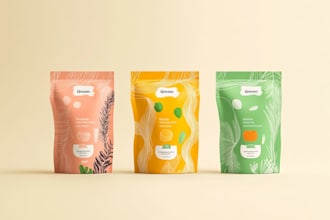 do food packaging design, food label design