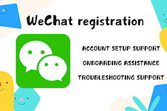 create a wechat account for you