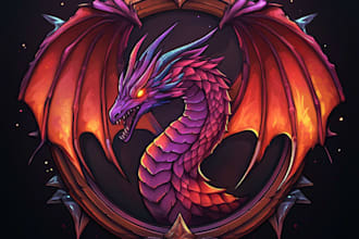 do fantasy game logo
