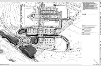 design grading and drainage plan for city permit and stormwater approval