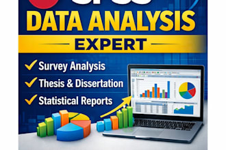 do spss data analysis, survey analysis and statistical reports
