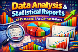 do data analysis in spss, r and excel