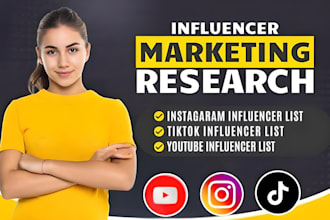 do influencer outreach and build targeted influencer list