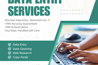 handle your company data entry tasks