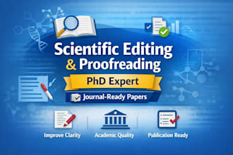 edit your scientific research paper for journal publication