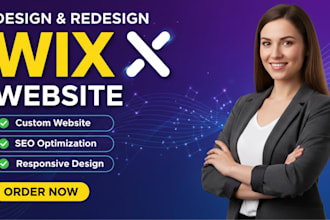 design wix booking website or redesign wix business site wix online store expert