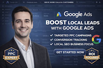 setup and manage google ads adwords PPC campaign for local SEO businesses