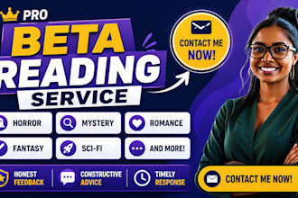 be your romance beta reader, fantasy, self help beta reader, leitura beta
