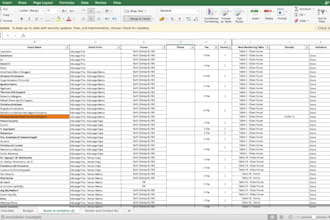 be your excellent data entry assistant and tailor your needs