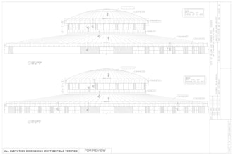 draw your metal taper roof plan and details