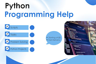 do python programming tasks and scripts