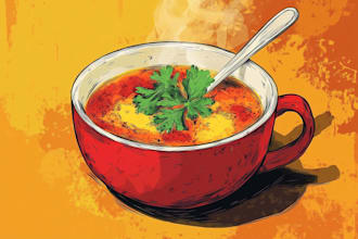 food pop art of your food pop art