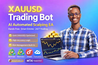 setup ai forex trading bot, hand free ea bot, scalping ea, scalper bot xauusd ea