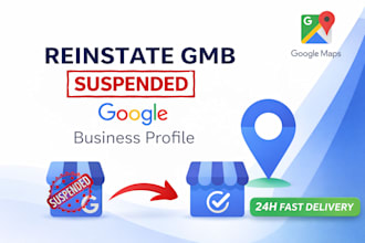 setup verify boost google my business profile fix suspended gmb
