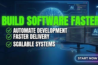 build ai website, ai chatbot, and custom ai software development