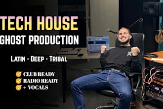 professionally produce a tech house banger with vocals