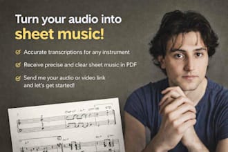 transcribe your favorite song or your favorite solo